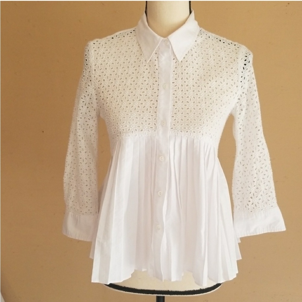 Anthropologie HD blouse
